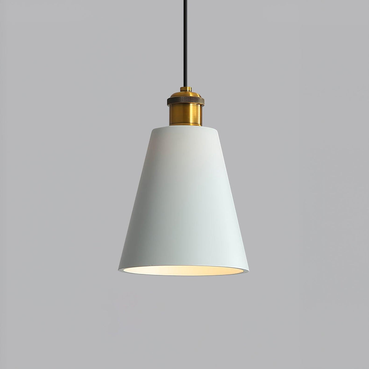 Trio Industrial Resin Pendant Lamp