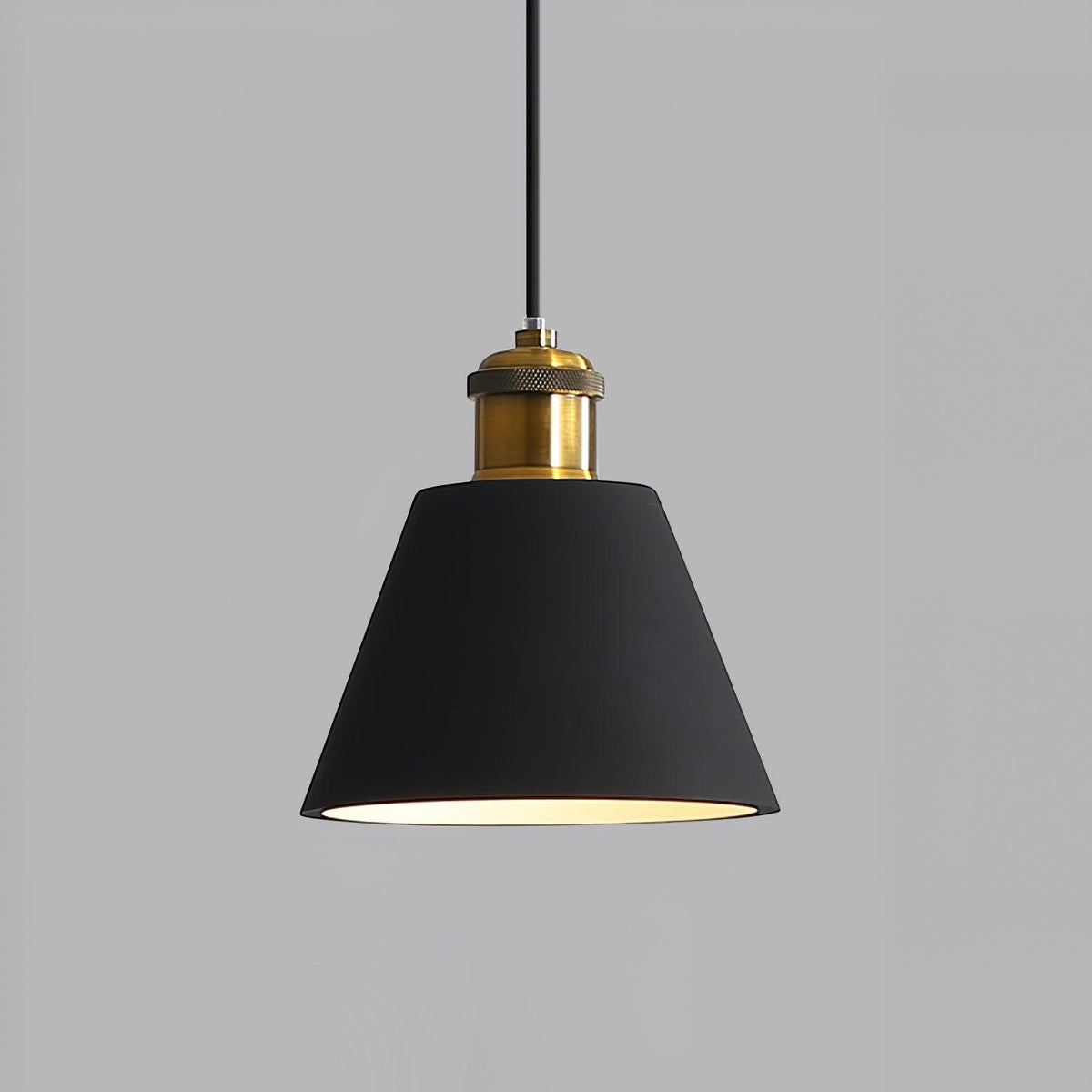 Trio Industrial Resin Pendant Lamp