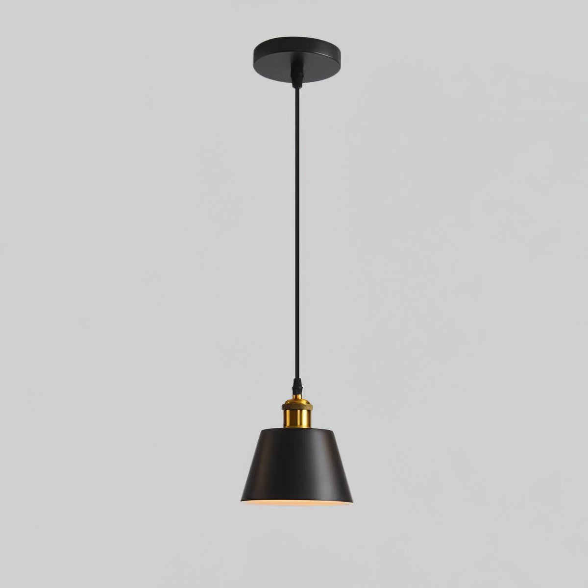 Trio Industrial Resin Pendant Lamp
