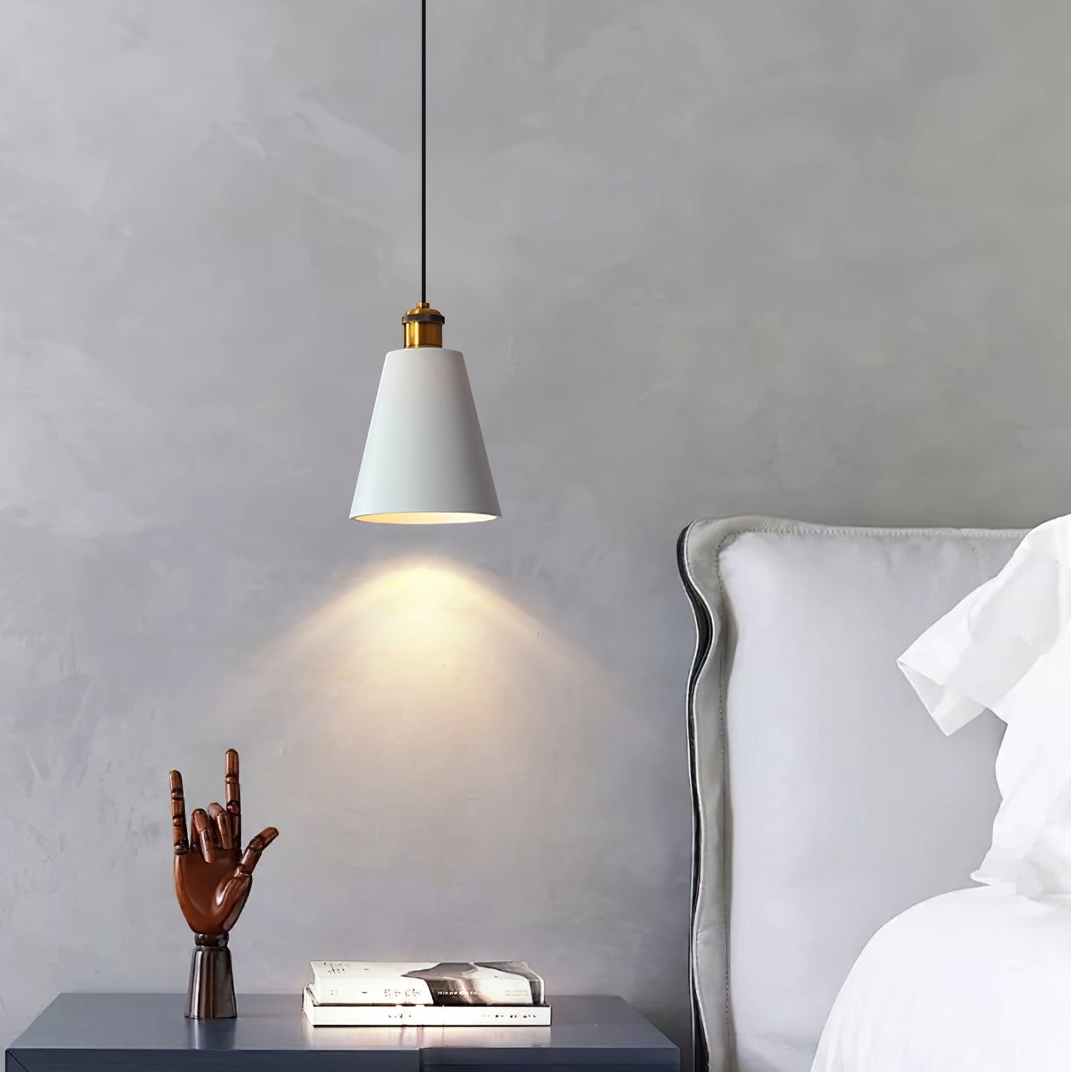 Trio Industrial Resin Pendant Lamp