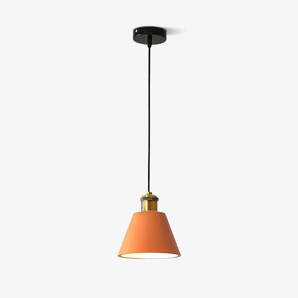 Trio Industrial Resin Pendant Lamp