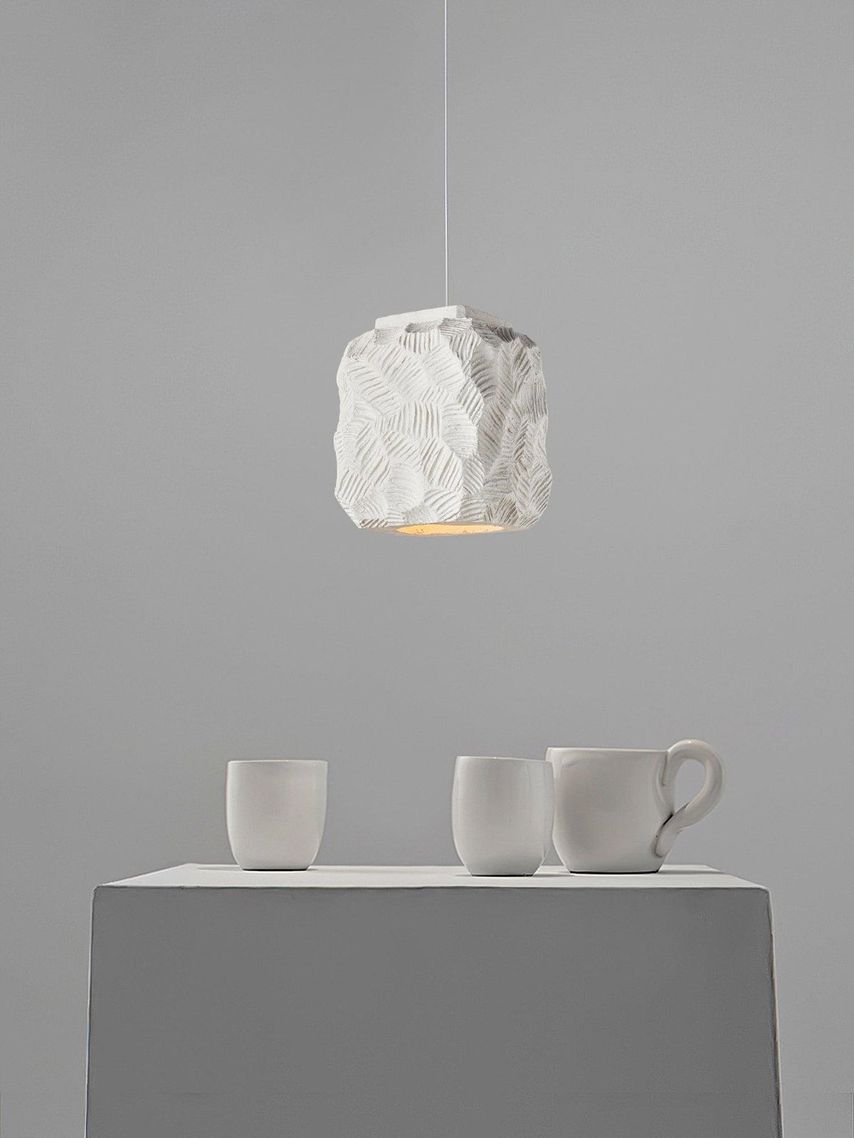 Olsilel Individual Creativity Geometry Resin Pendant Lamp