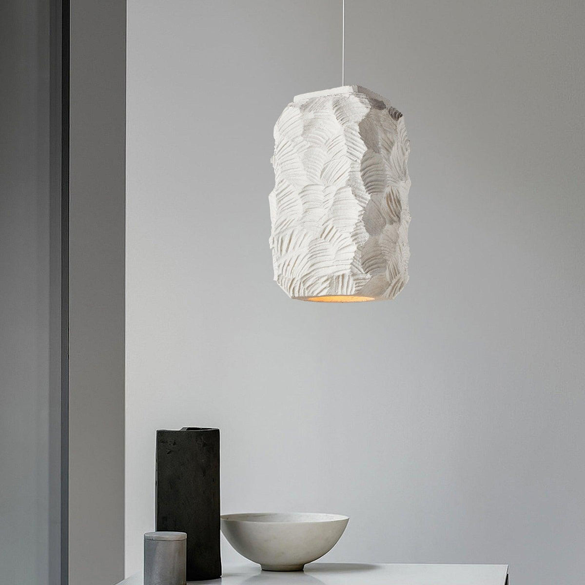 Olsilel Individual Creativity Geometry Resin Pendant Lamp