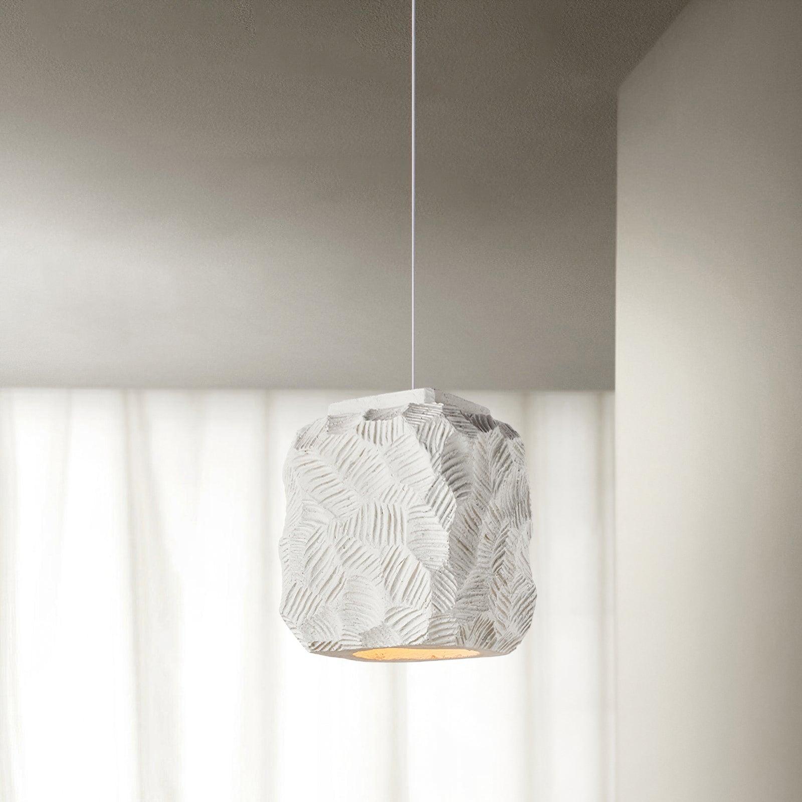 Olsilel Individual Creativity Geometry Resin Pendant Lamp