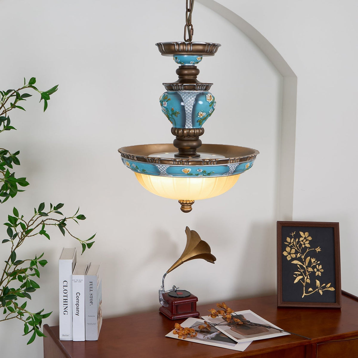 Galdo Retro Resin Pendant Light