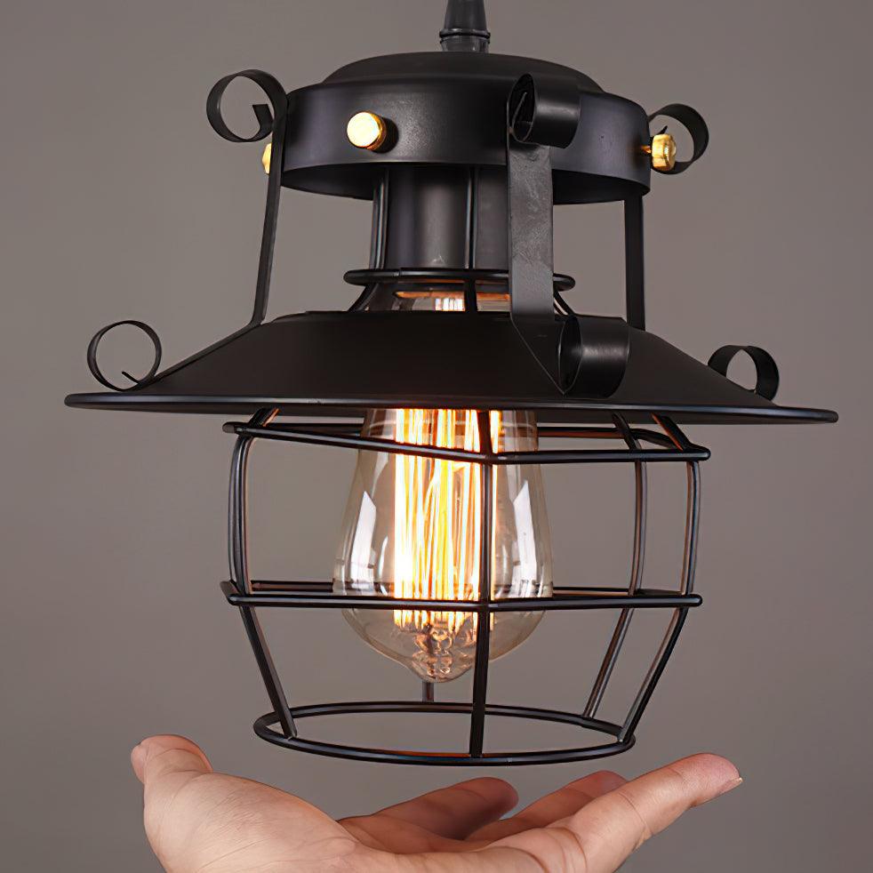 Harbor Vintage Birdcage Pendant Light