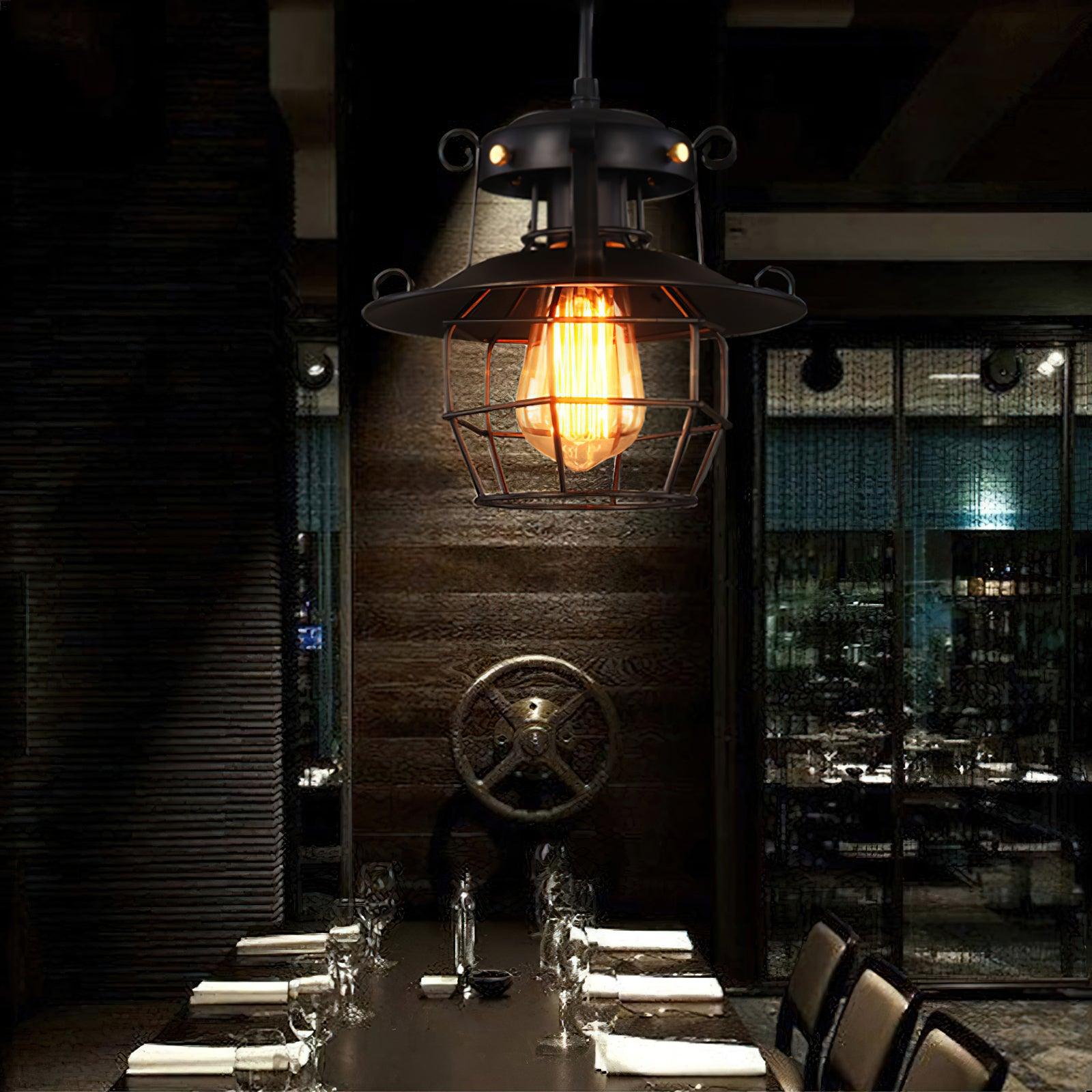 Harbor Vintage Birdcage Pendant Light