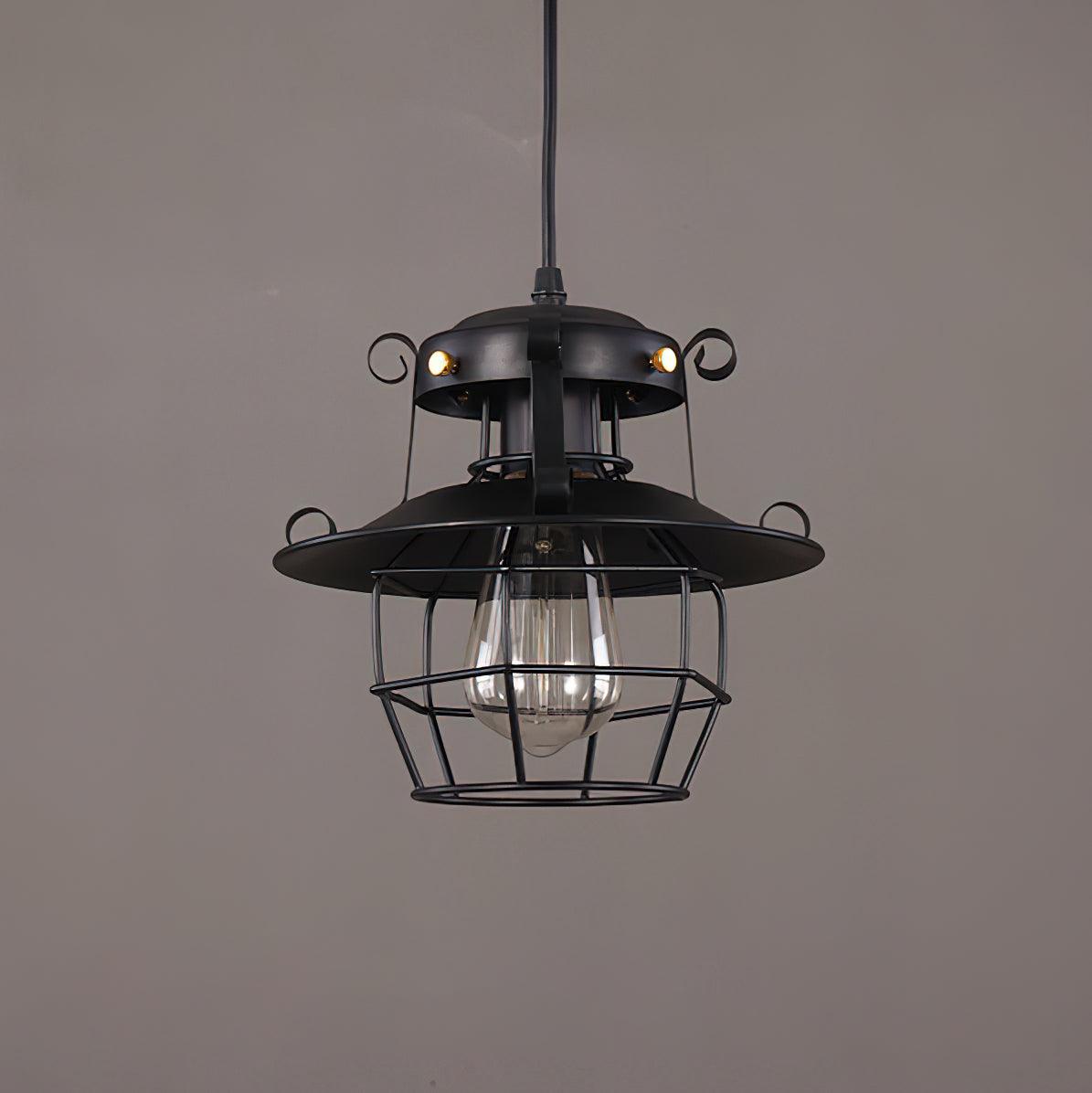 Harbor Vintage Birdcage Pendant Light