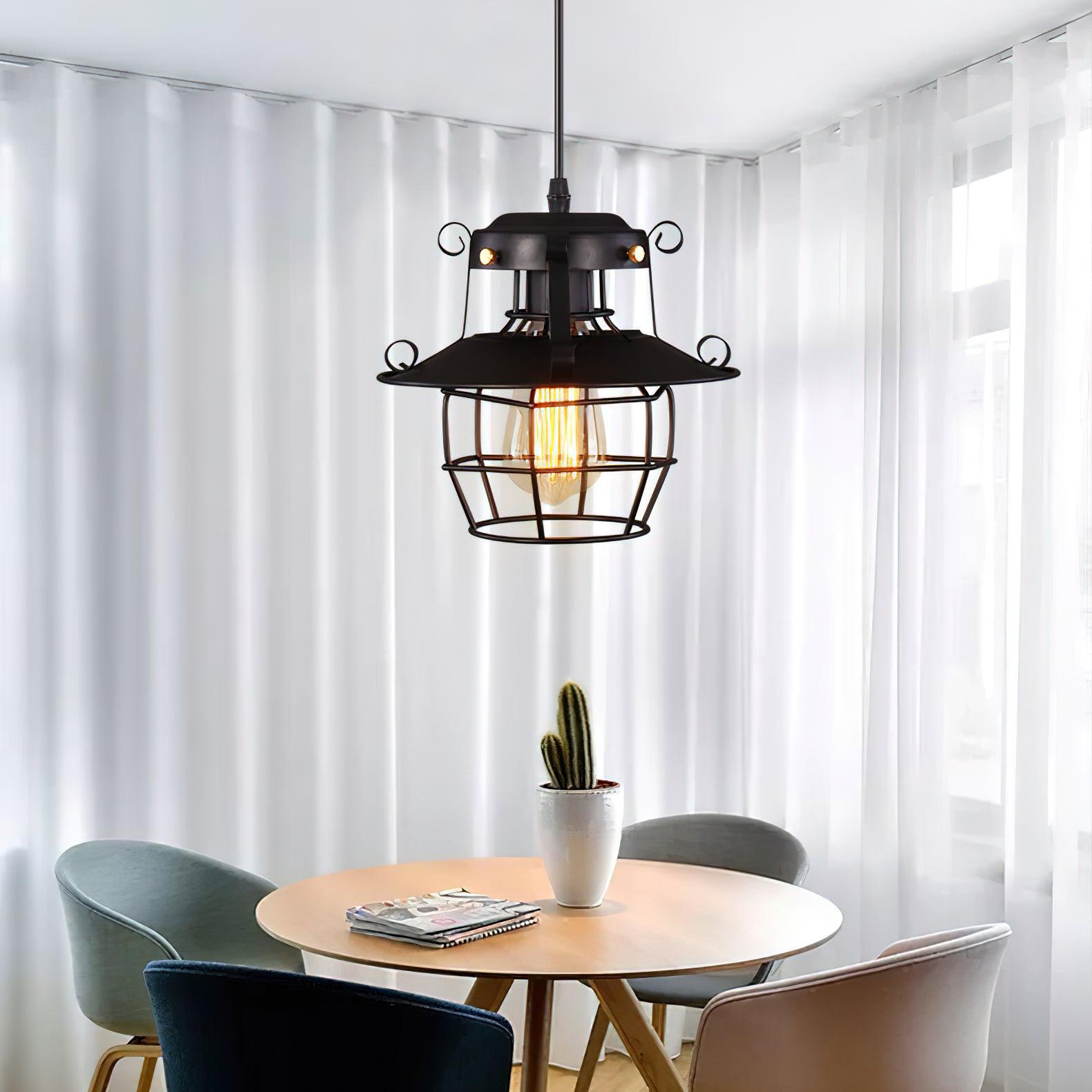Harbor Vintage Birdcage Pendant Light