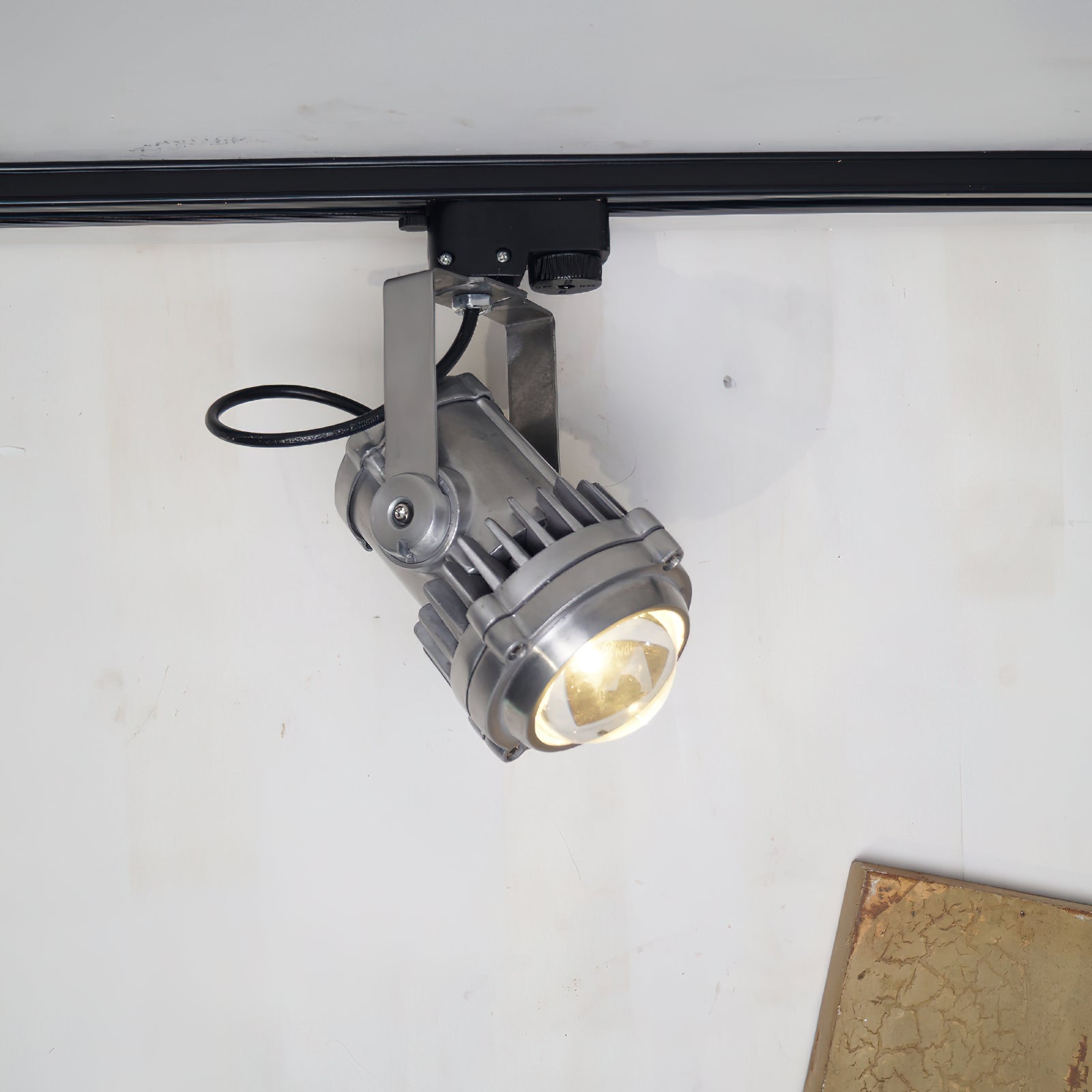 Avvelos Retro Industrial Glass Track Lights - Neutral Decor