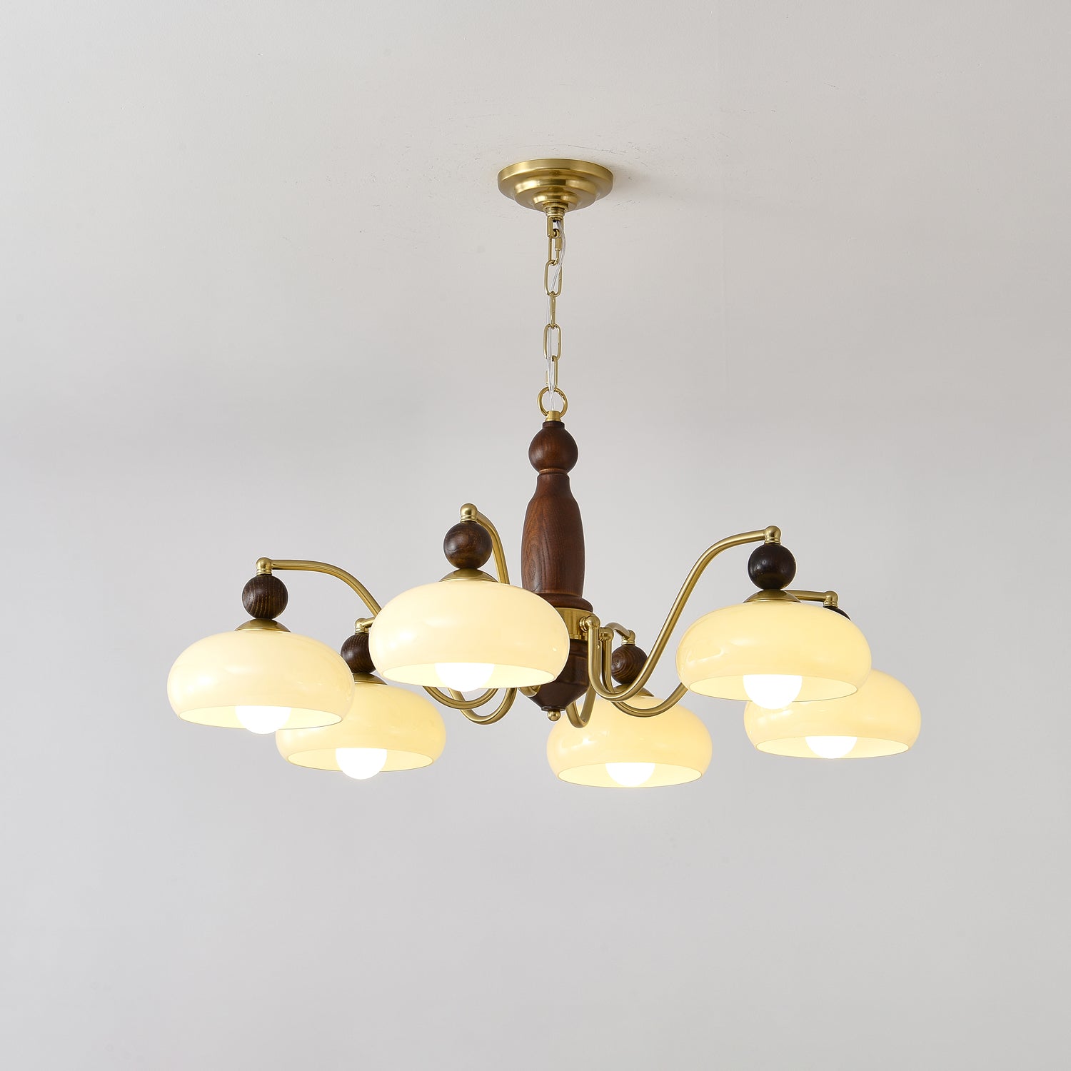 Avenoissa Chandelier Revival Crown Rustic