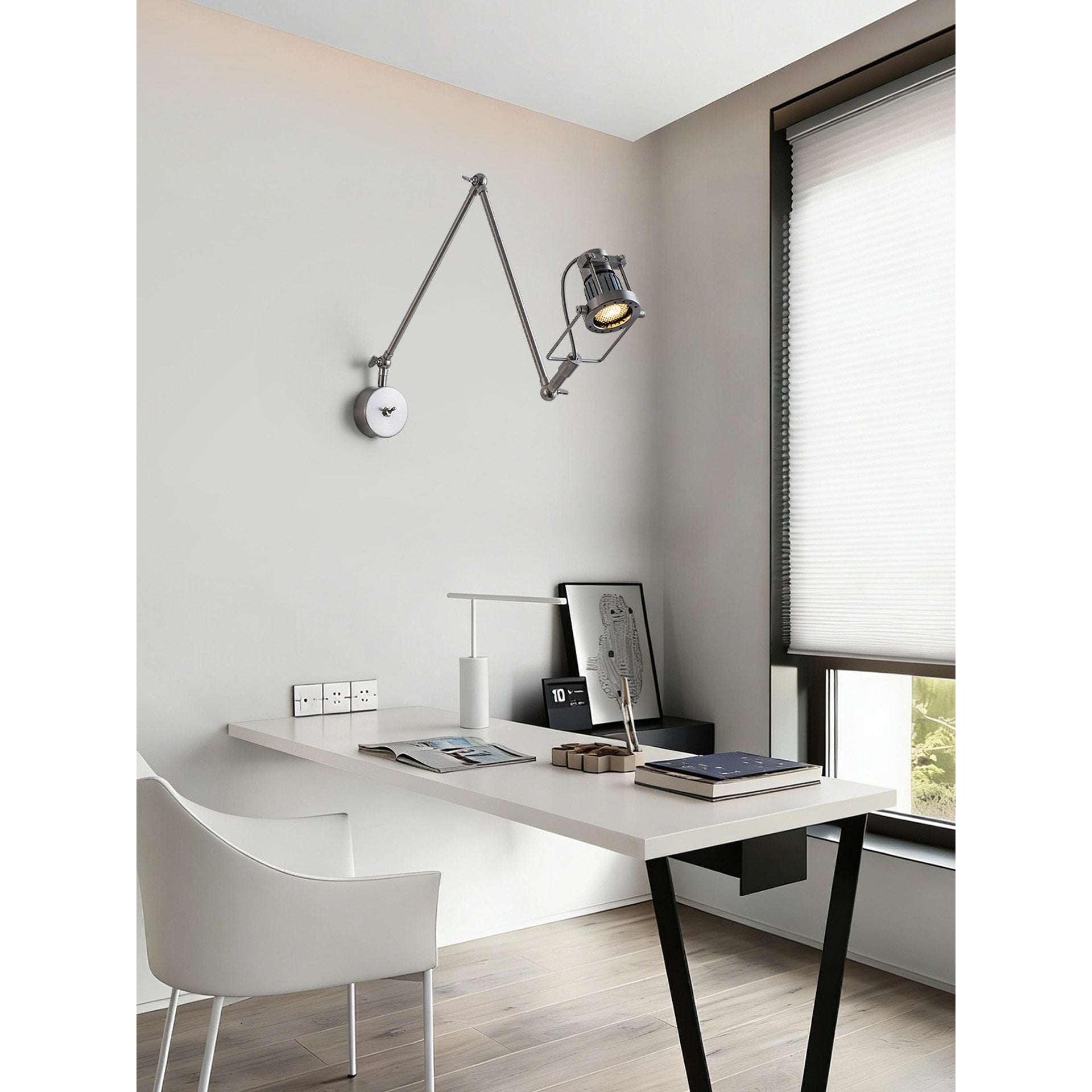 Reznor Adjustable Arm Wall Sconce
