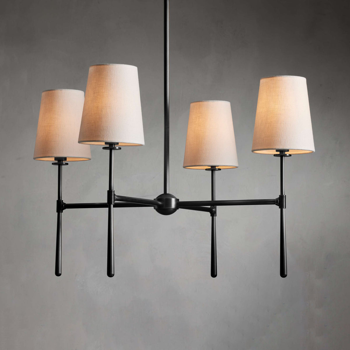 Noelle Chandelier Head 4/6 Mid-century