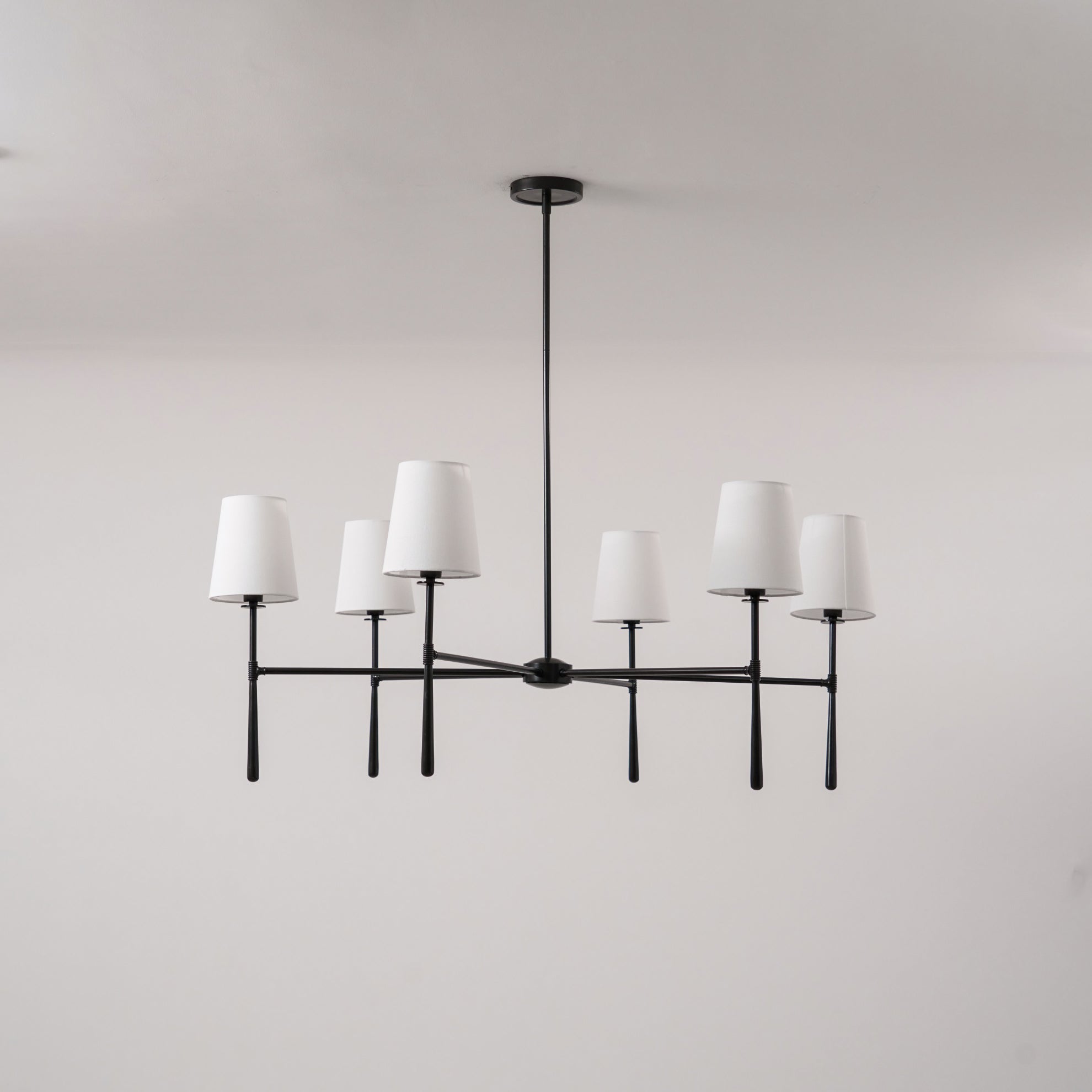 Noelle Chandelier Head 4/6 Mid-century