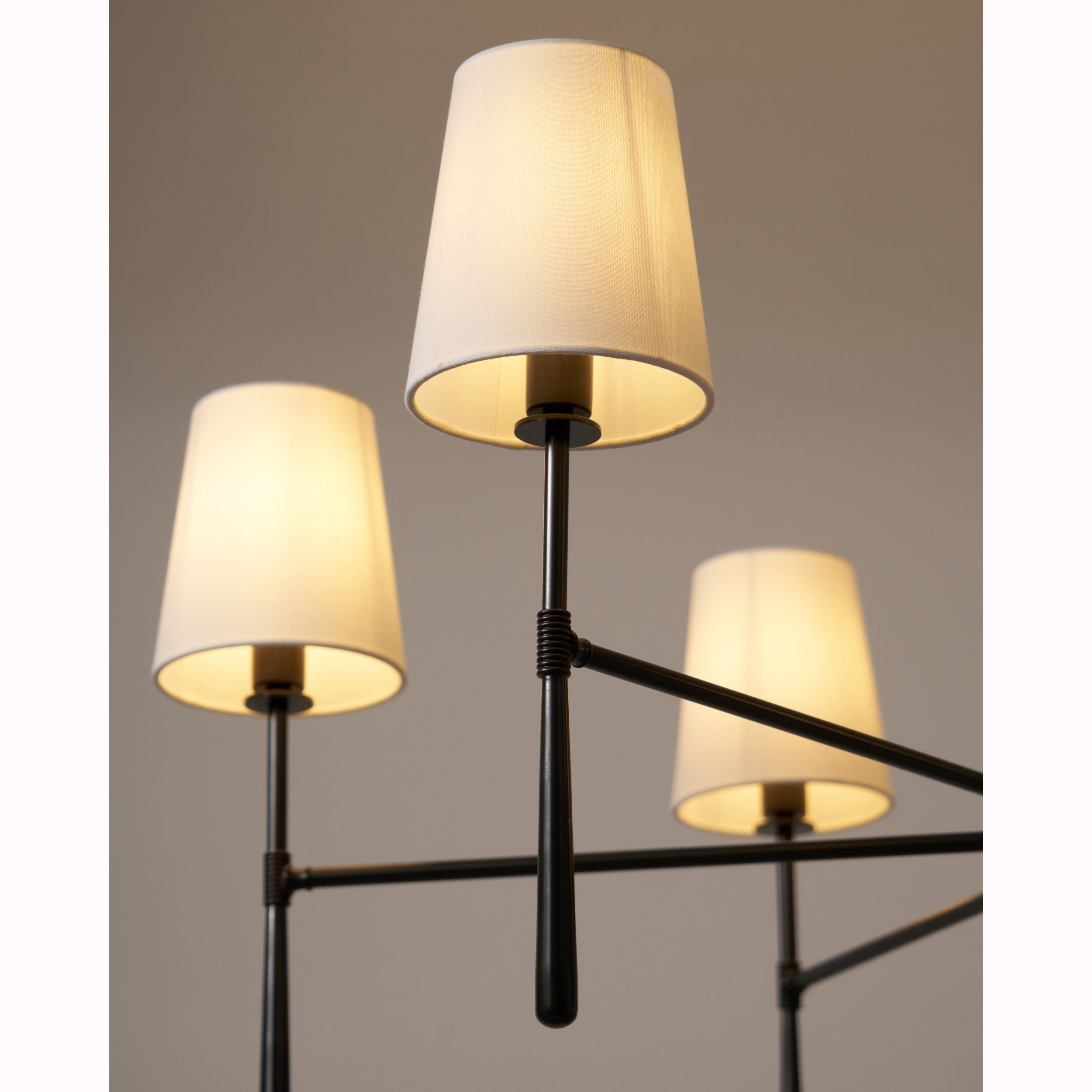 Noelle Chandelier Head 4/6 Mid-century
