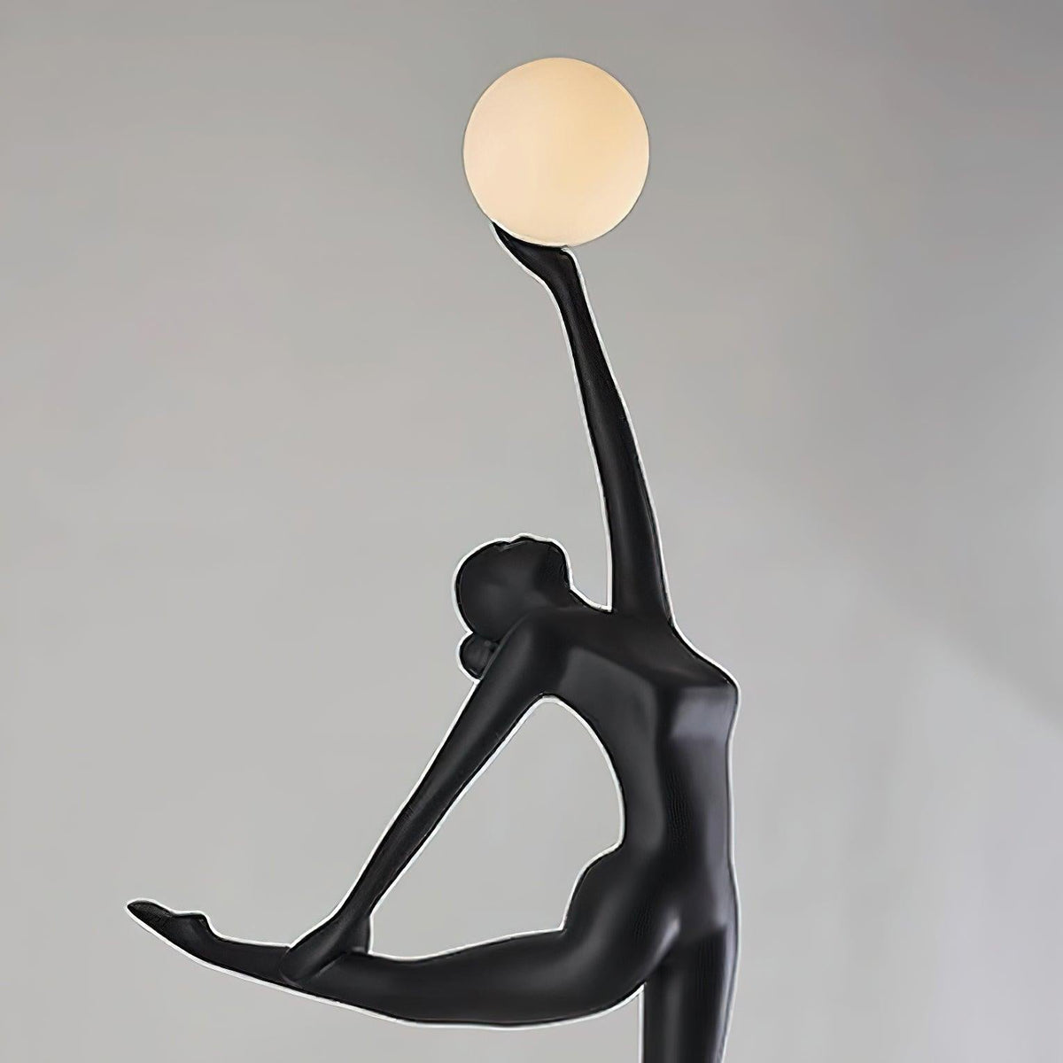 Lyrielle Ballerina Black Floor Lamp