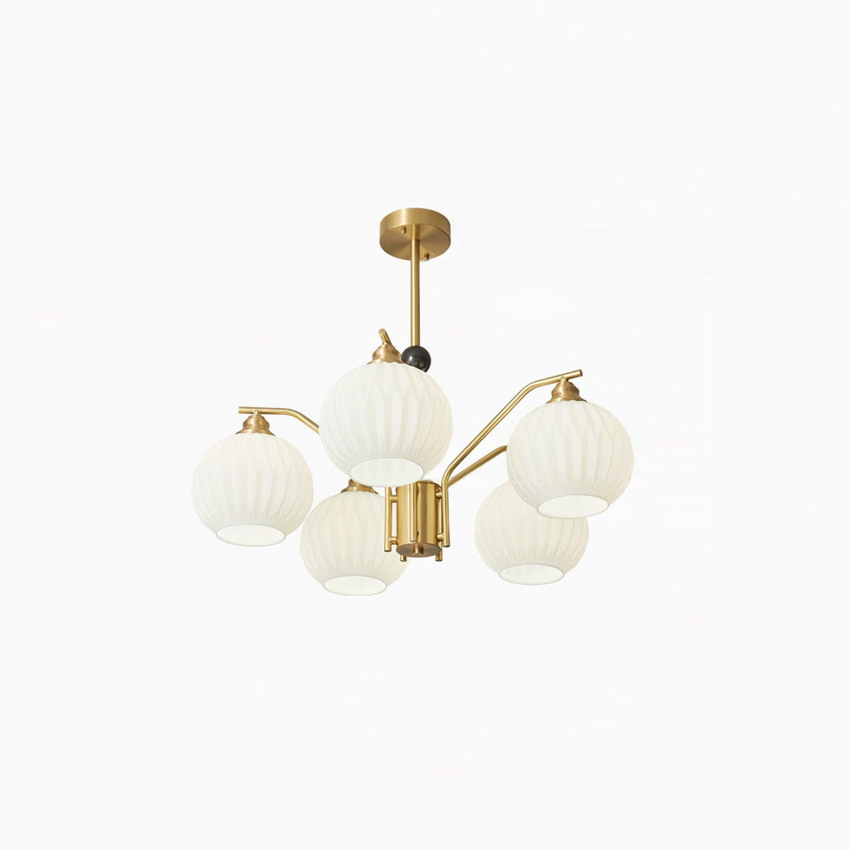 Nytheos Luxurious Brass Chandelier