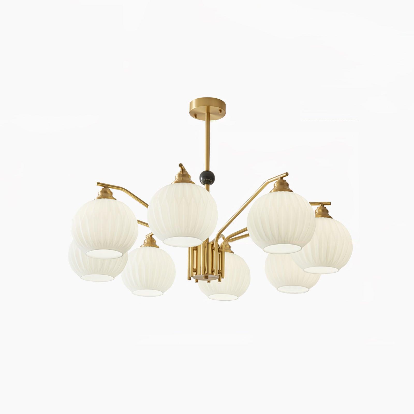 Nytheos Luxurious Brass Chandelier