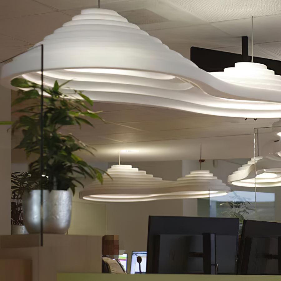 Molten Field Nordic Art Plastic Pendant Lamp