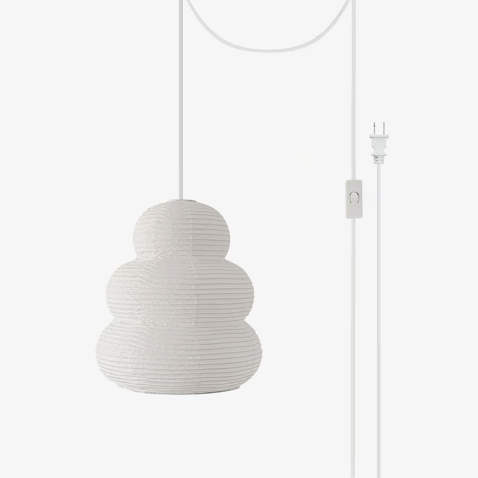 Gemma Modern Paper Pendant Light