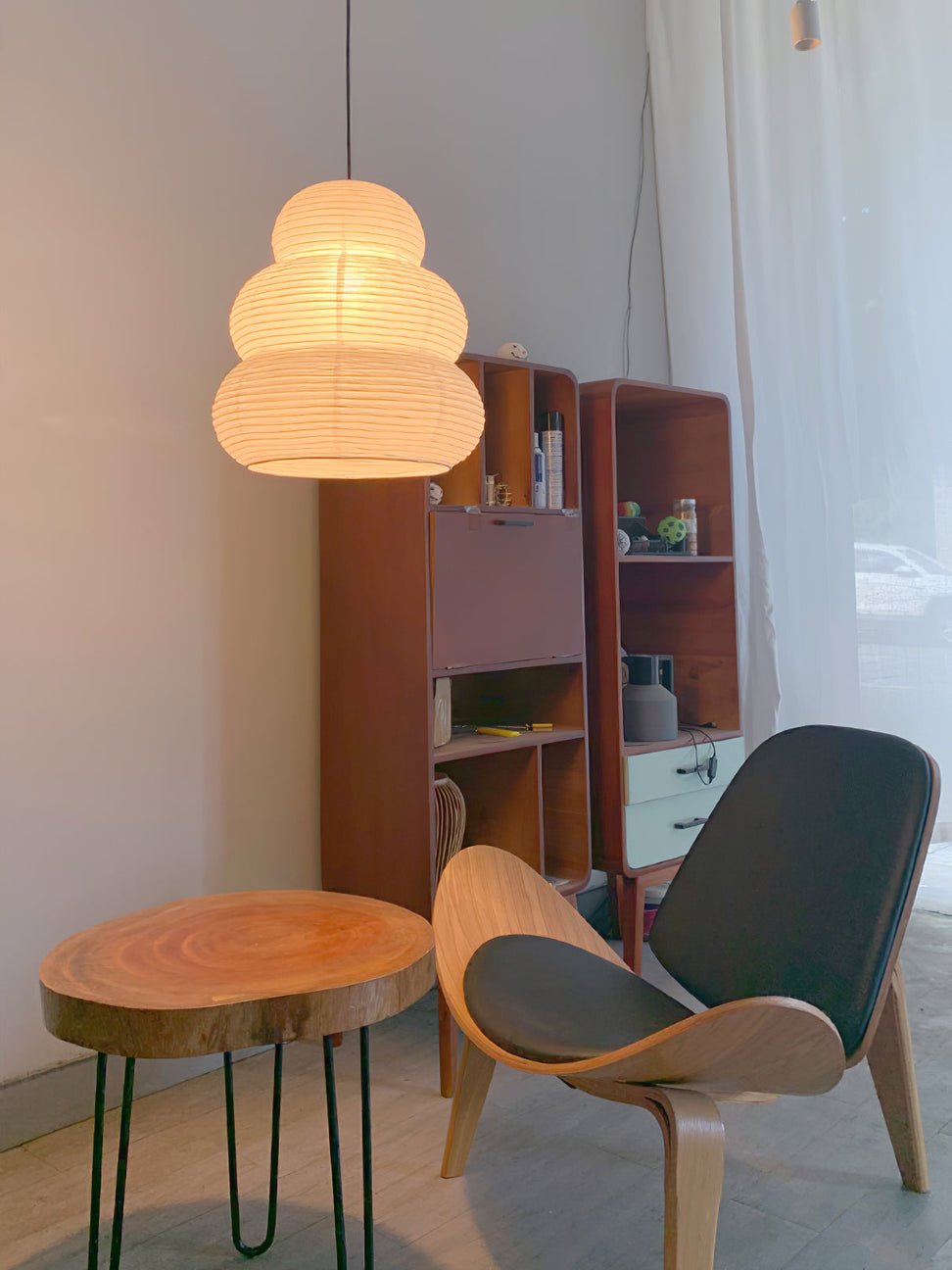 Gemma Modern Paper Pendant Light