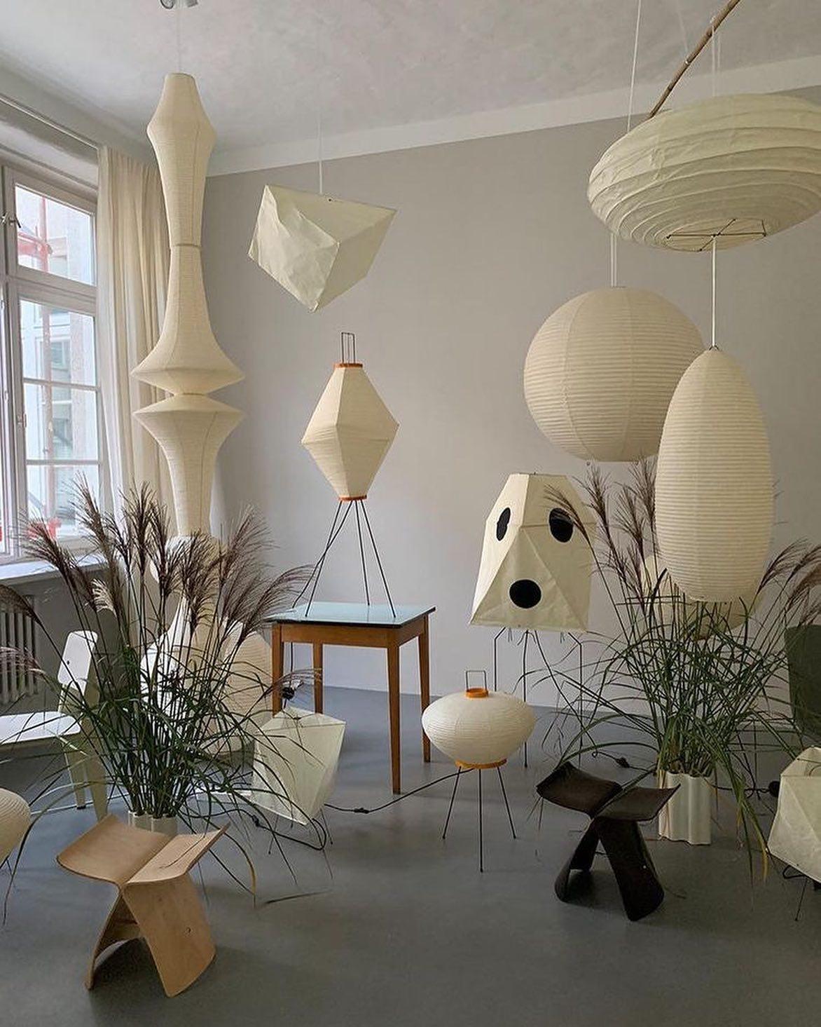 Elmsridge Washi Paper E Pendant Light