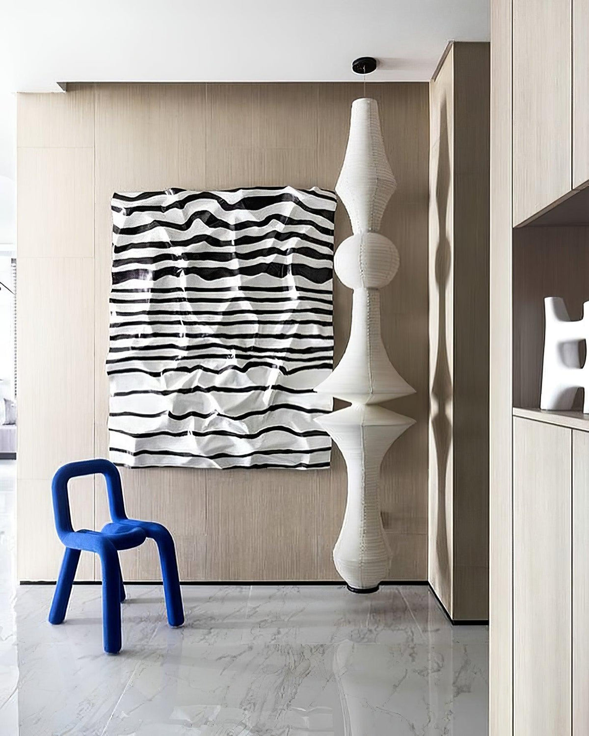Elmsridge Washi Paper E Pendant Light