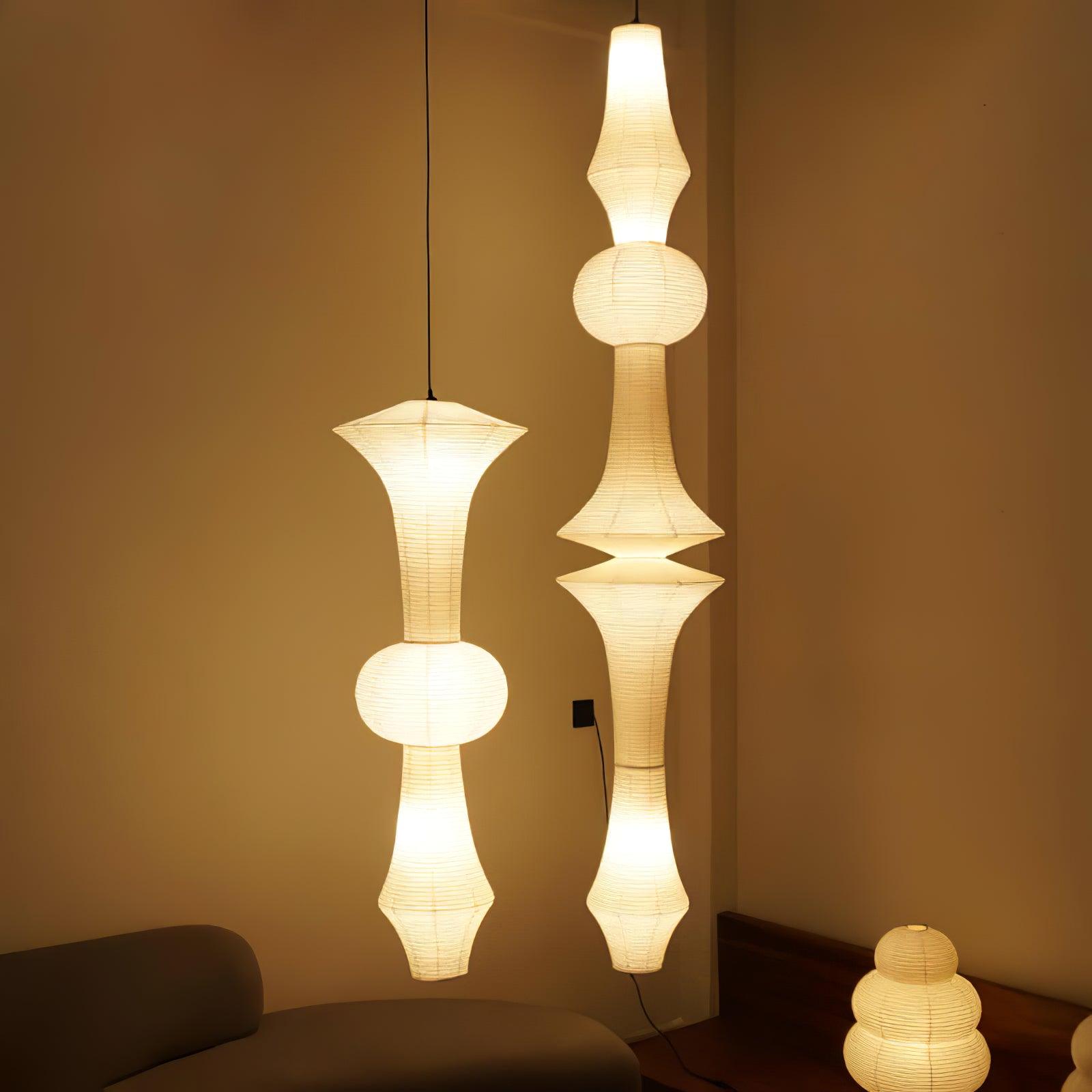 Elmsridge Washi Paper E Pendant Light