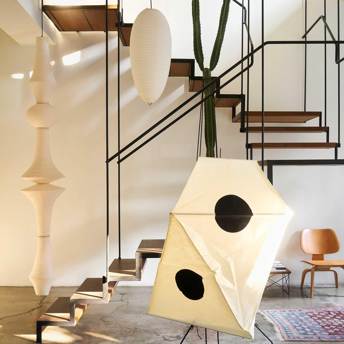 Elmsridge Washi Paper E Pendant Light