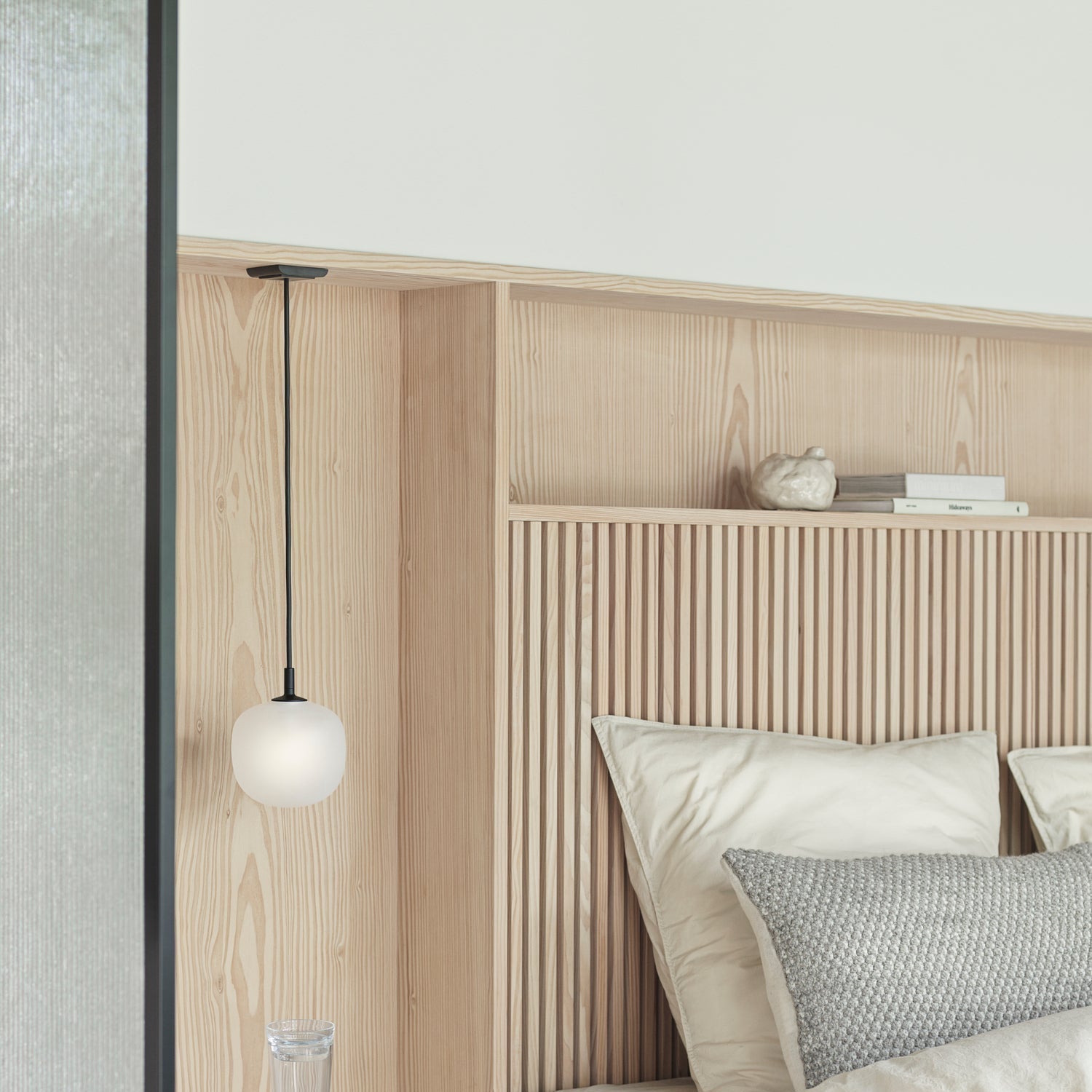 Etienne Pendant Lamp Semi-transparent Glass