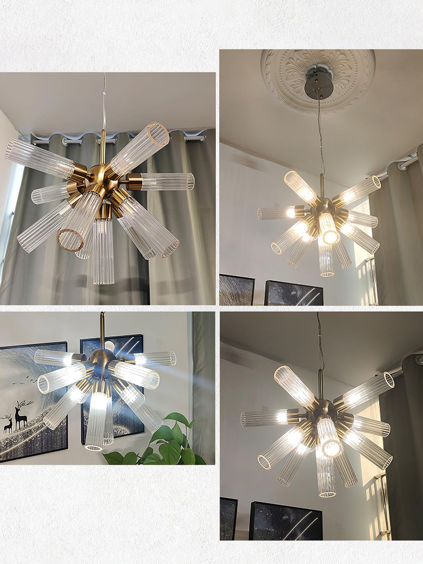 Ringold Postmodern Luxury Sputnik Chandelier