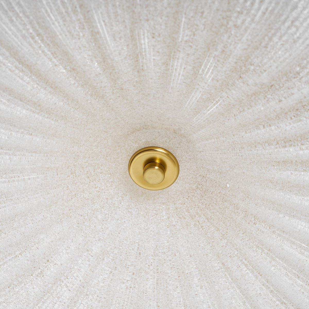 Delafield Ripple Glass Flush Mount Ceiling Light