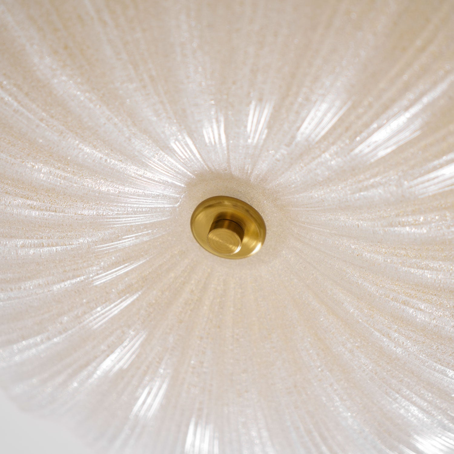 Delafield Ripple Glass Flush Mount Ceiling Light