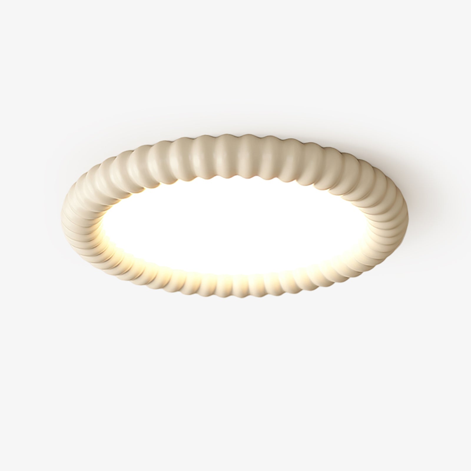 Ulire Nordic Art Ripple Resin Ceiling Light