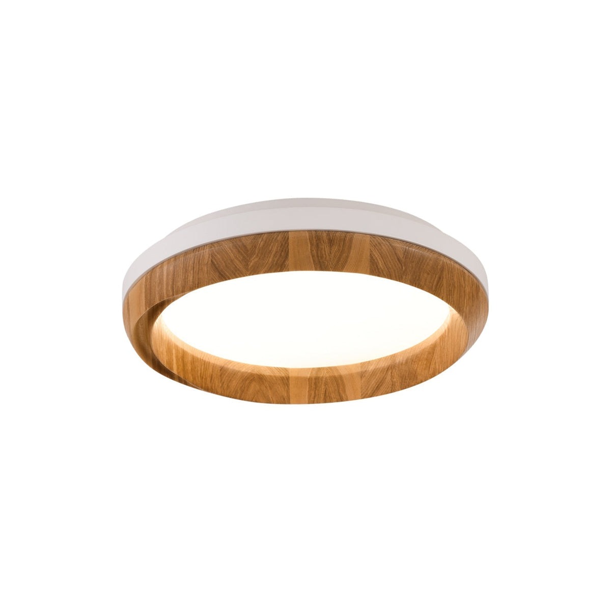 Aurdoreth Modern Minimalist Ripple Wood Ceiling Light