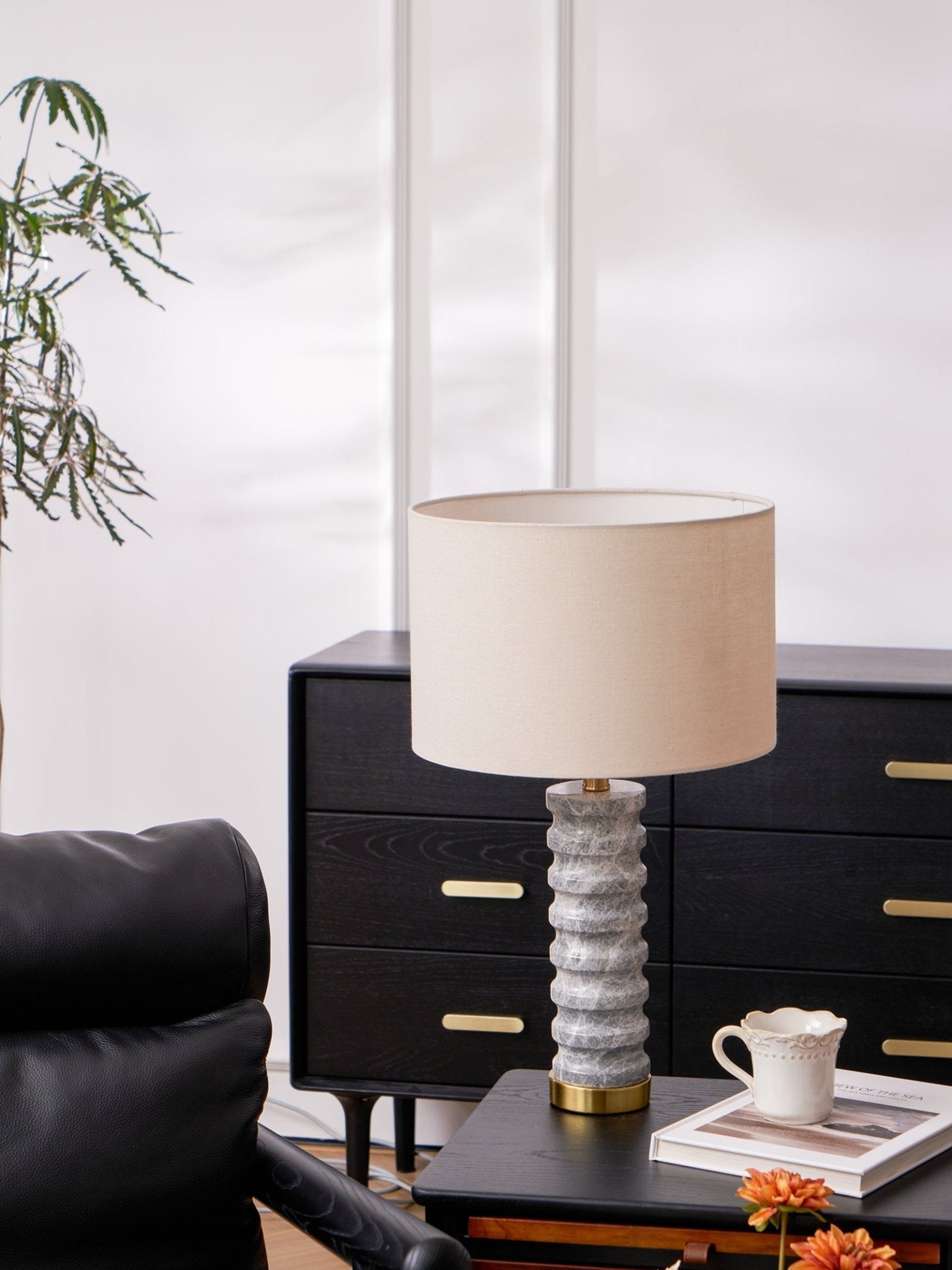Petirielle Modern Stone Table Lamp