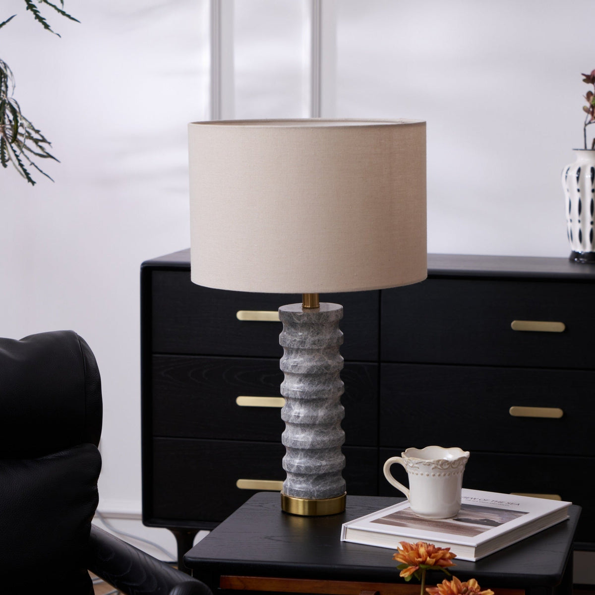 Petirielle Modern Stone Table Lamp