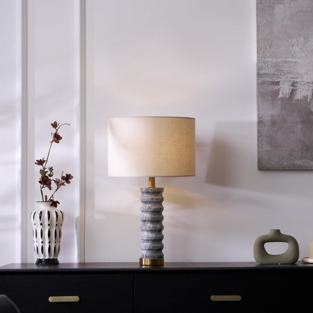 Petirielle Modern Stone Table Lamp