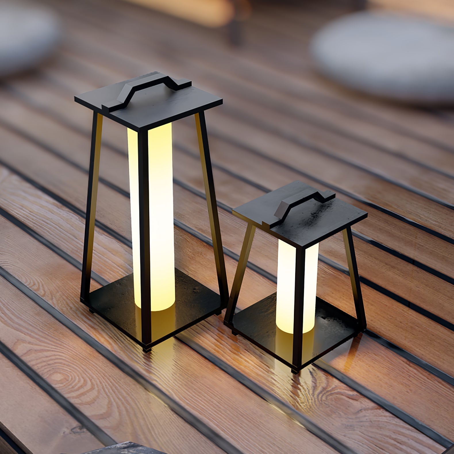 Syphae Trapezoid-shaped Portable Outdoor Light