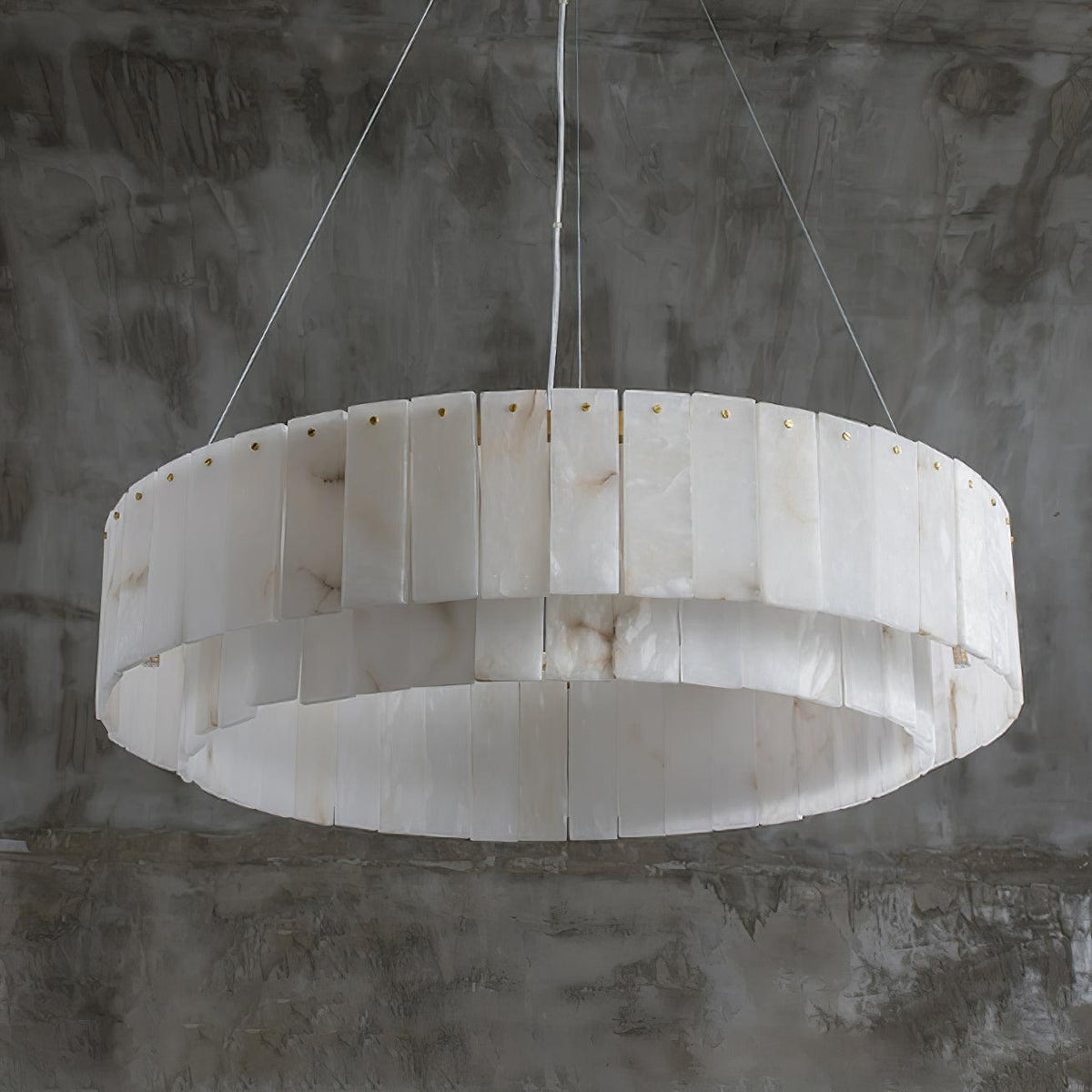 Dovin Alabaster Round Pendant Light