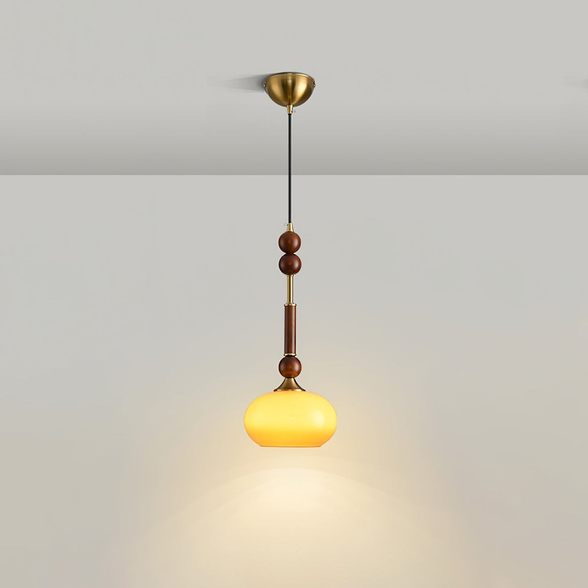 Yovelis Vintage Wood Pendant Lamp
