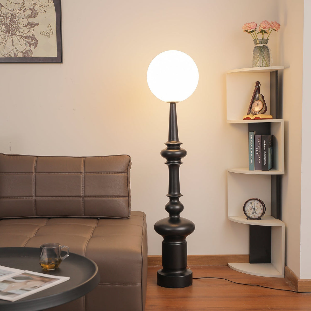 Riroxen Floor Lamp Roman Column