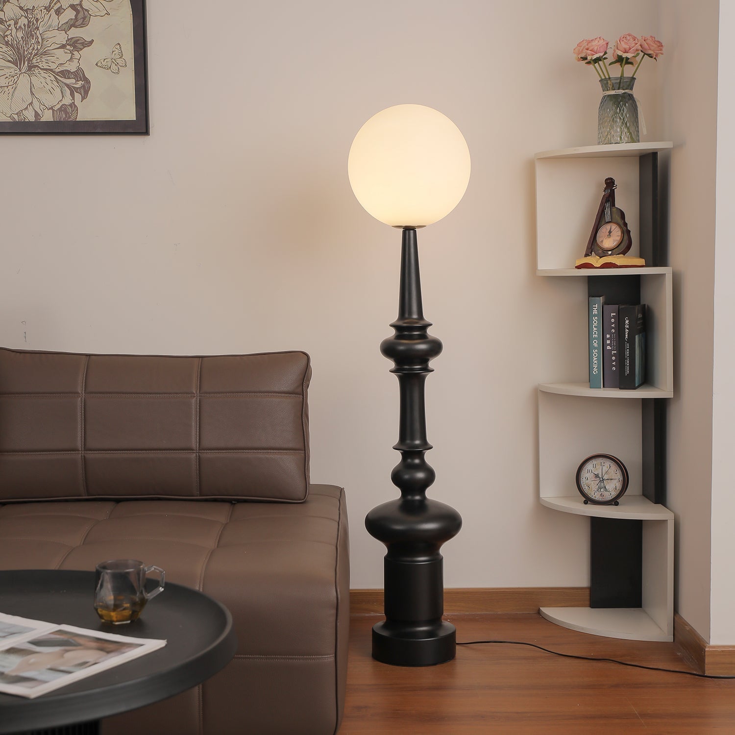Riroxen Floor Lamp Roman Column