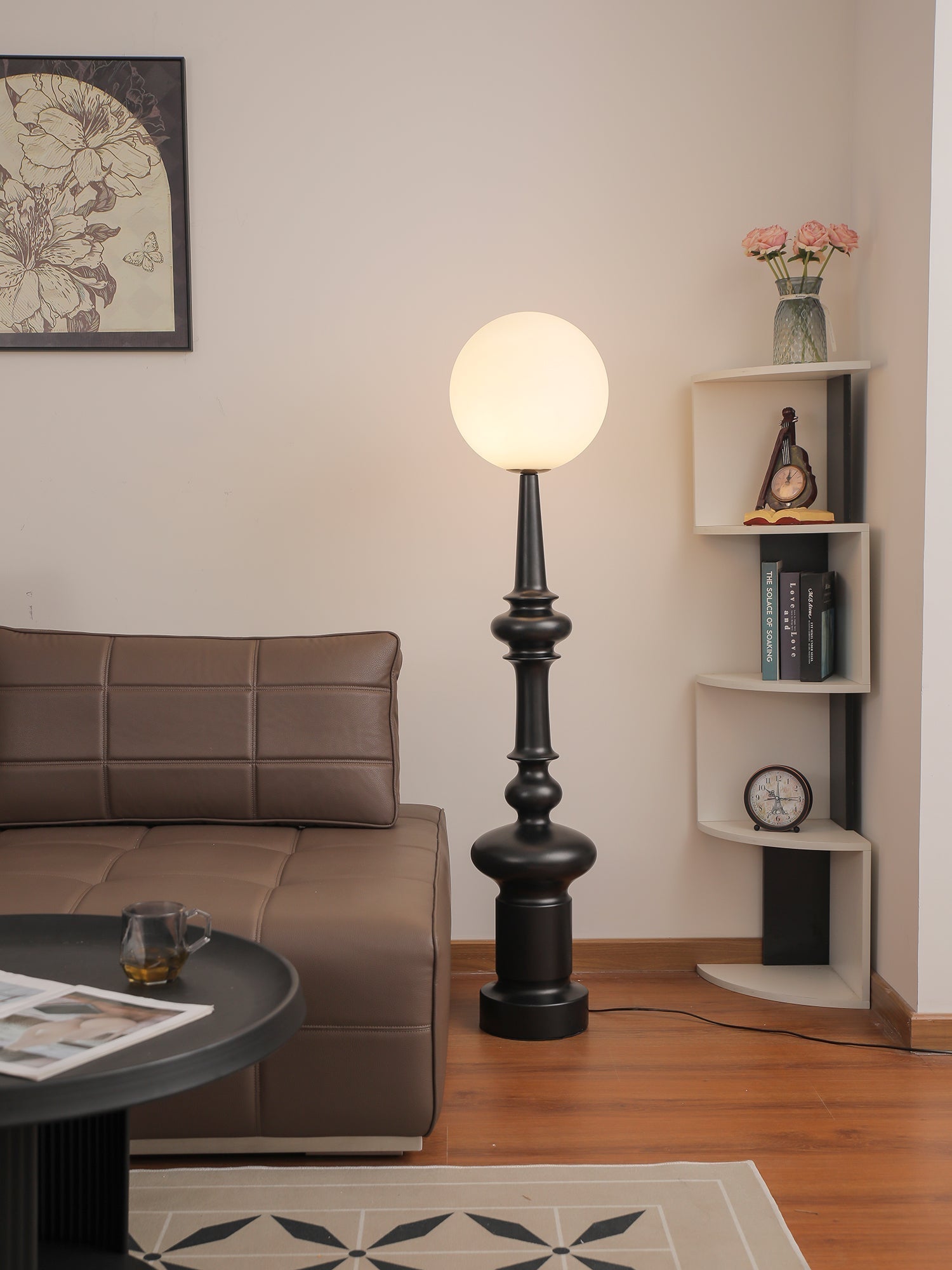 Riroxen Floor Lamp Roman Column