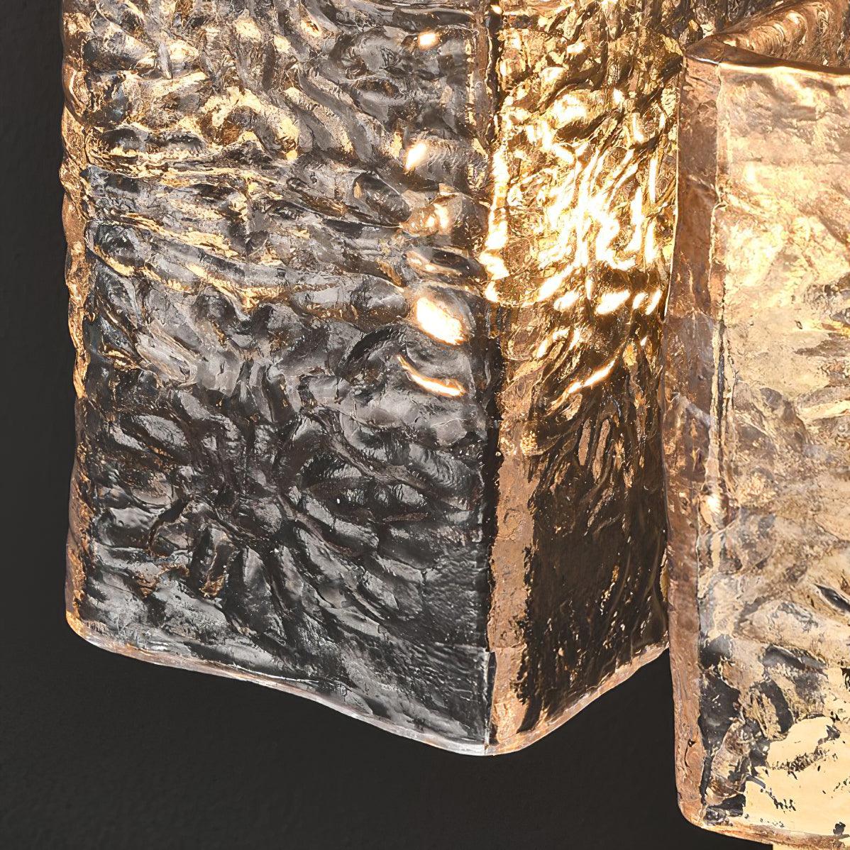 Blyn Brass Glass Artistic Table Lamp