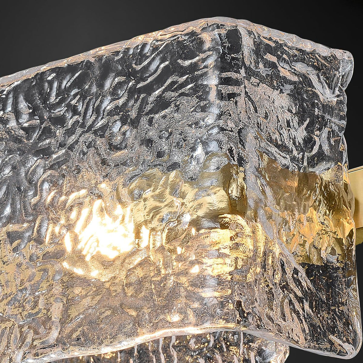 Blyn Brass Glass Artistic Table Lamp