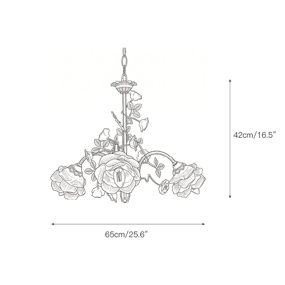 Viraoira Floral Chandelier