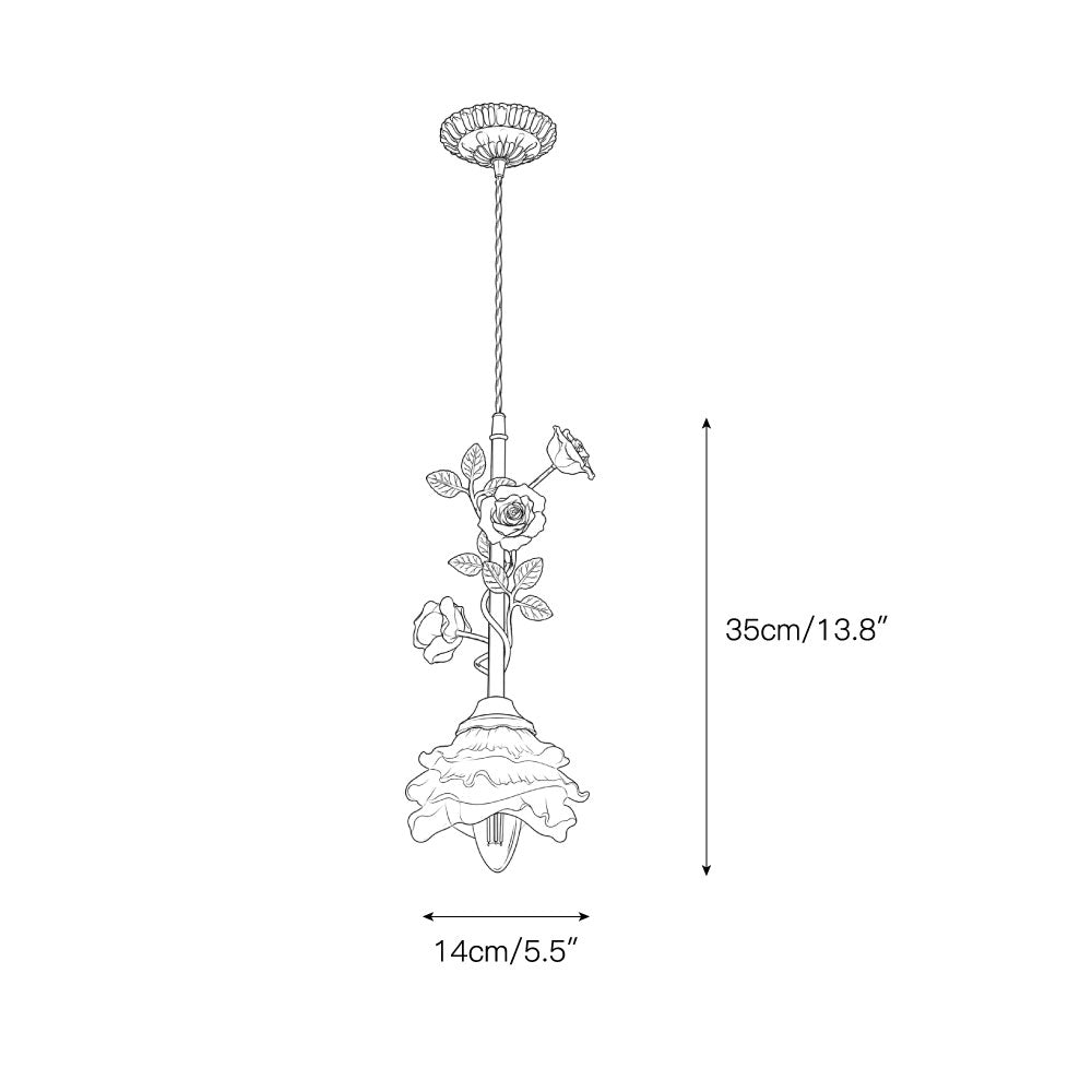 Avenoielle Floral Pendant Lamp