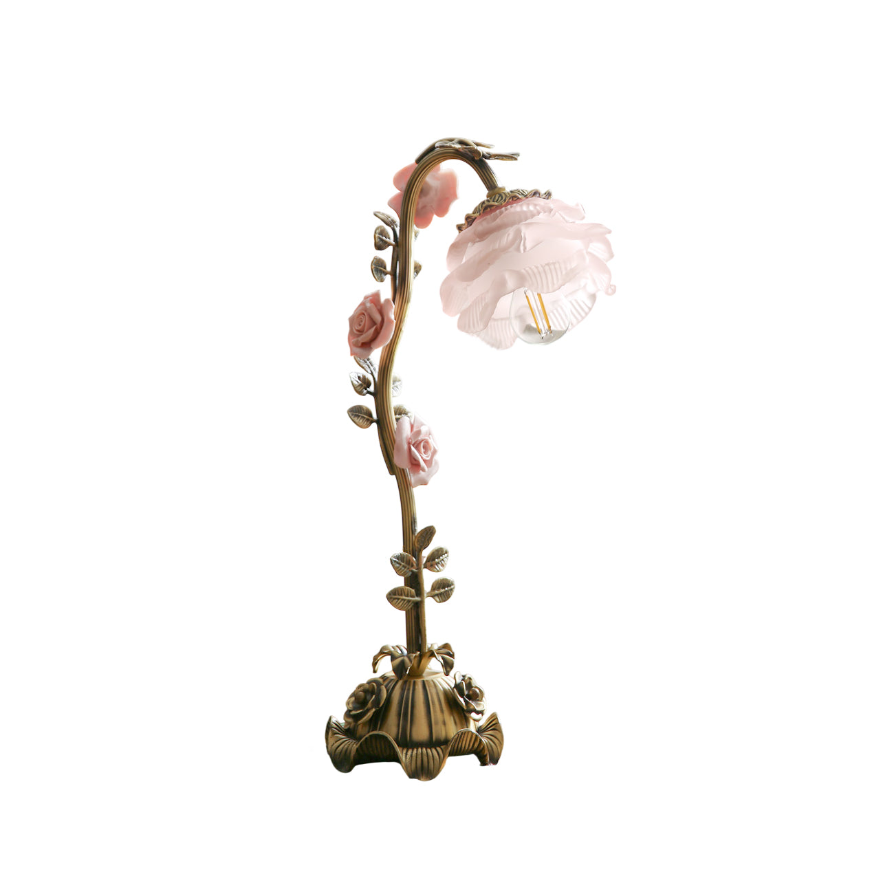 Liorarena Floral Table Lamp