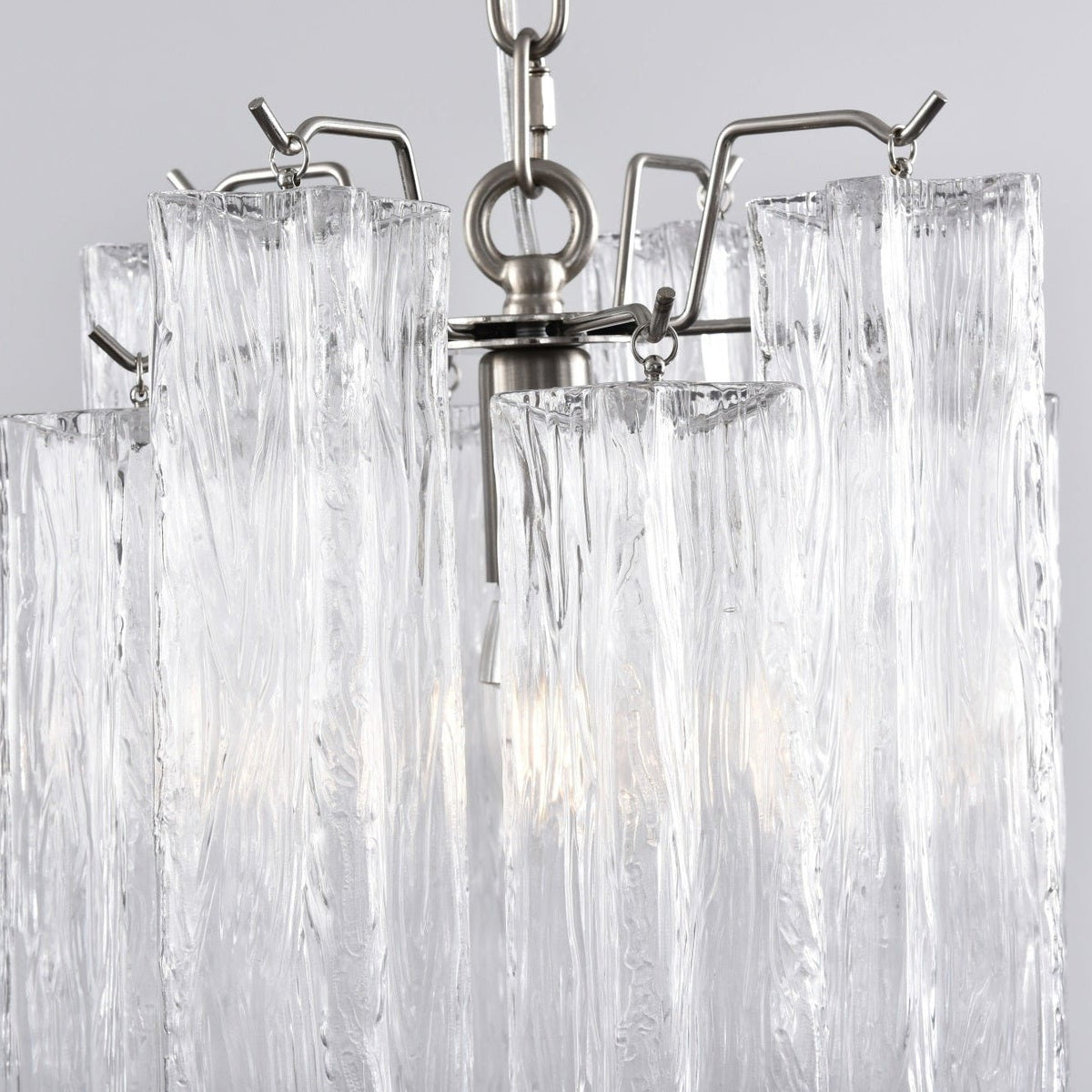 Lioroella Chandelier Pink Gradient Murano Glass